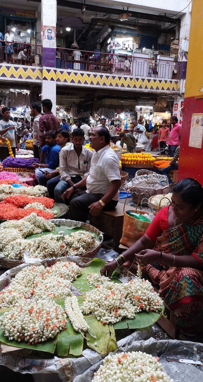 KR Markt Bangalore Indien Bild